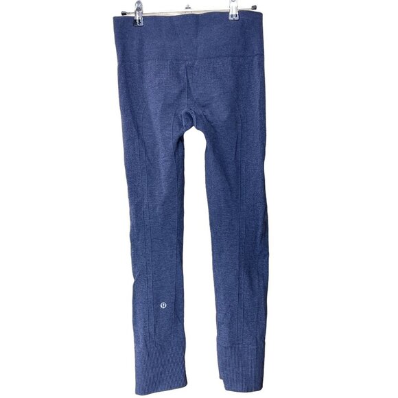 Lululemon Athletica Ebb To Street Pant Grey Sz. 4 Ribbed Stretch - Picture 3 of 11